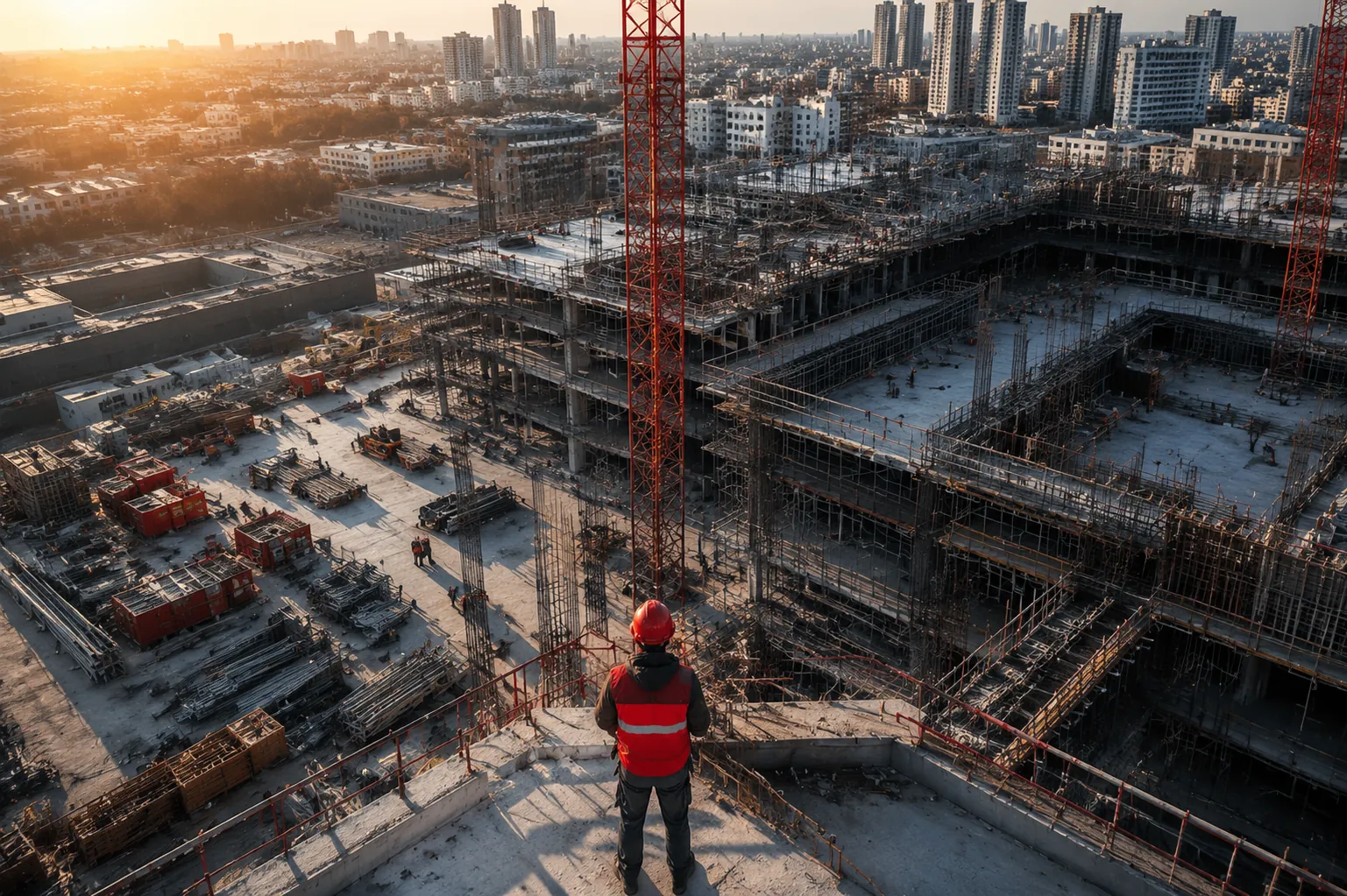 Canteiro de obras Joia Brasil Construtora