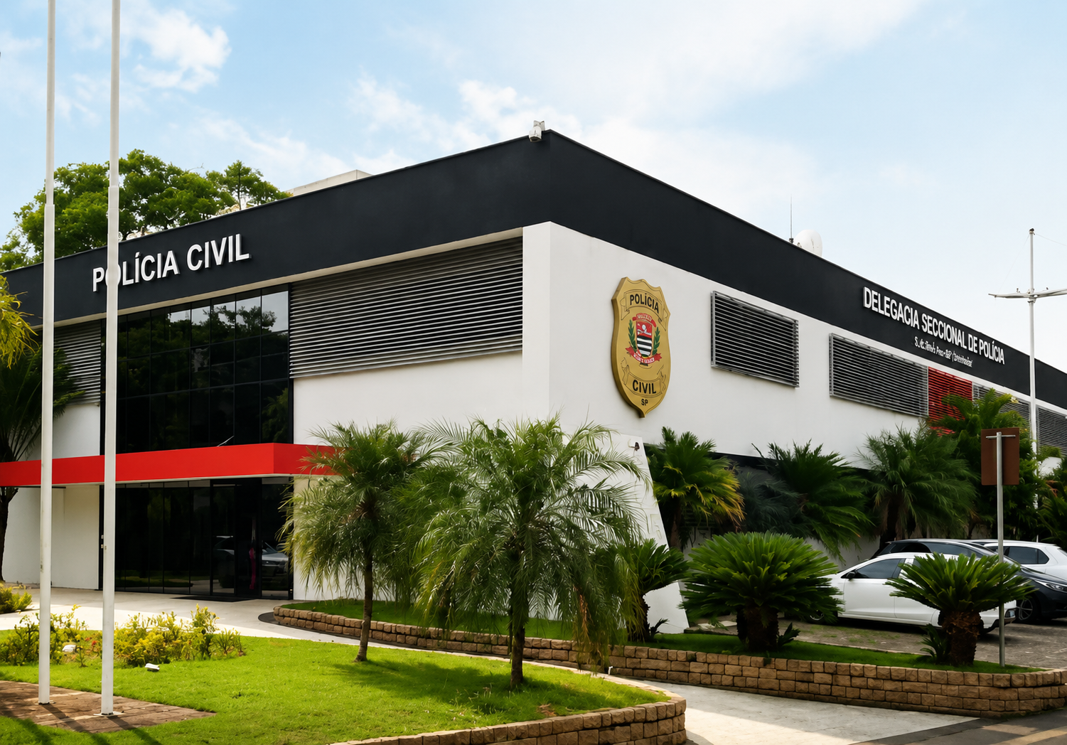 Obra institucional executada pela Joia Brasil